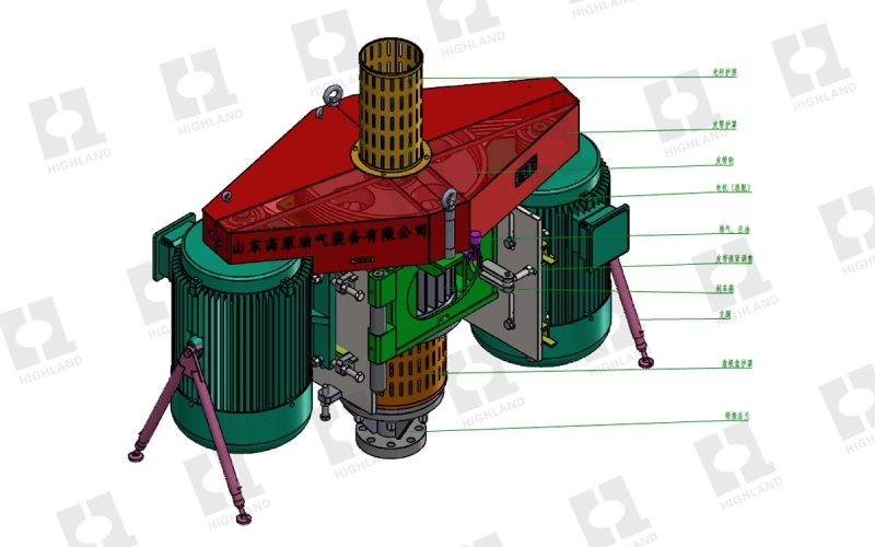 地面驱动装置B：VED型