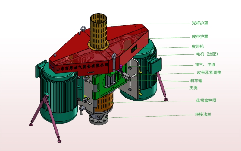 地面驱动装置B：VED型