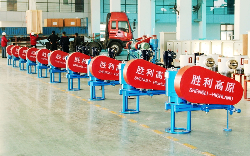 地面驱动装置A：伞齿减速机型