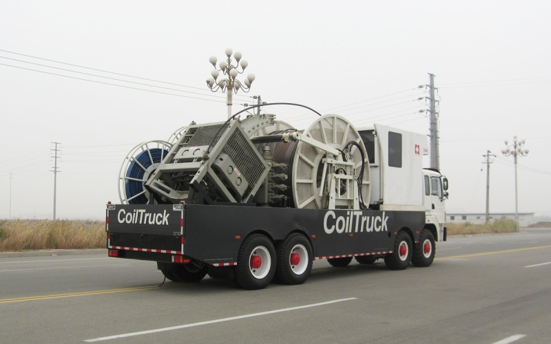 连续油管作业车