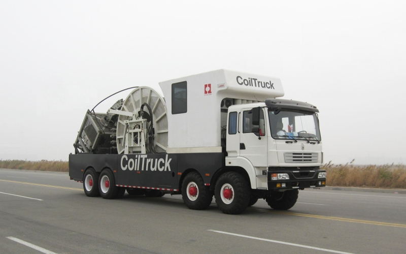 连续油管作业车