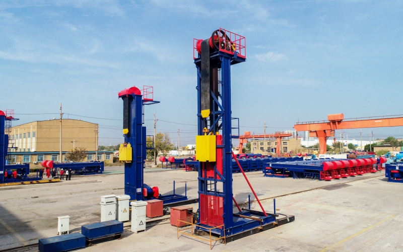 电机换向抽油机