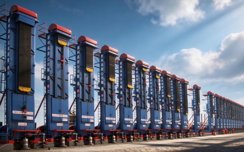 高原长冲程皮带抽油机